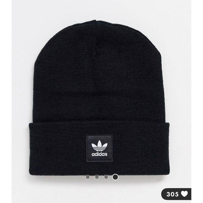 🇬🇧英國正版現貨🇬🇧 Adidas Originals 經典黑色毛帽 保證正貨 明星著用款 限定限量 針織帽 愛迪達帽子