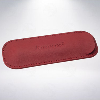 德國 Kaweco Eco Leather Sport Pen Pouch 2支裝環保皮革筆套: 紅色
