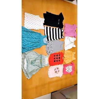 二手 女童Gap UNIQLO短袖/無袖上衣/洋裝 120-130公分/全帶799