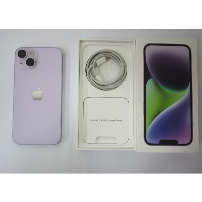 [崴勝3C] 二手 保固至 2023.11 Apple iPhone 14 iPhone14 128G 紫色無傷