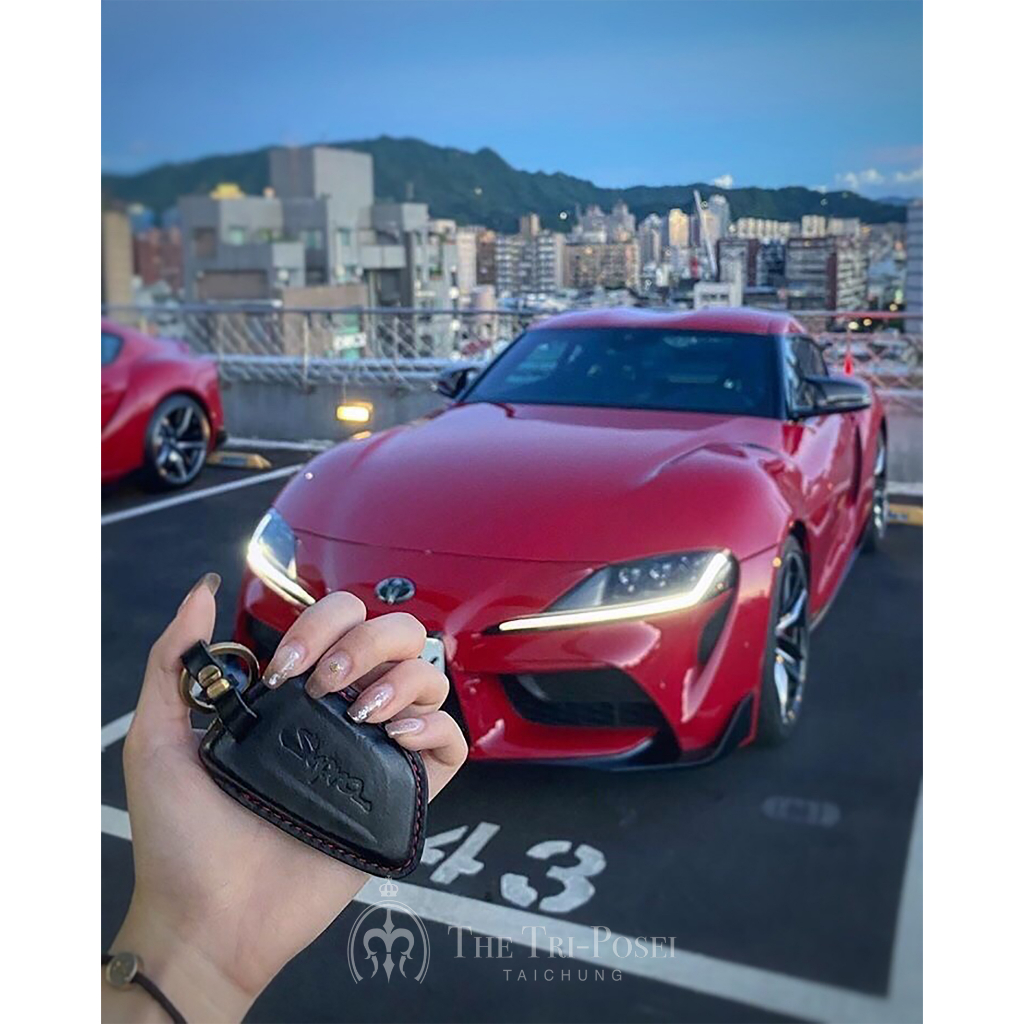 豐田 Supra Toyota GR 牛魔王 鑰匙皮套 汽車鑰匙包 汽車鑰匙套 皮套 鑰匙套 鑰匙包 鑰匙圈 生日禮物