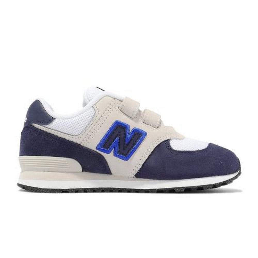 NEW BALANCE 574系列 休閒鞋 運動鞋 中童 大童 童鞋 PV574GW1-W 藍灰