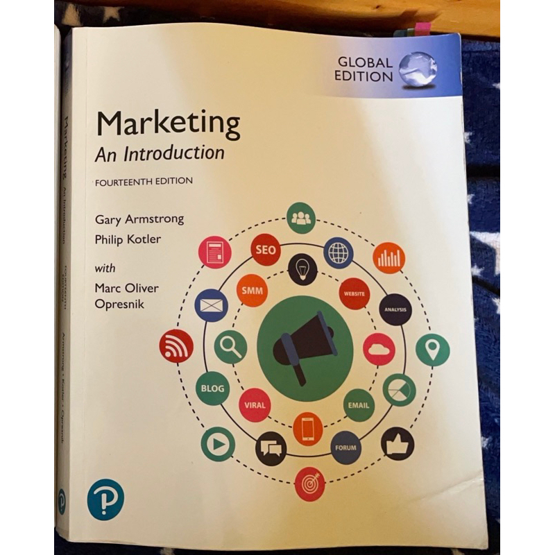 Marketing - An Introduction 14th Edition 行銷學原文書（二手）