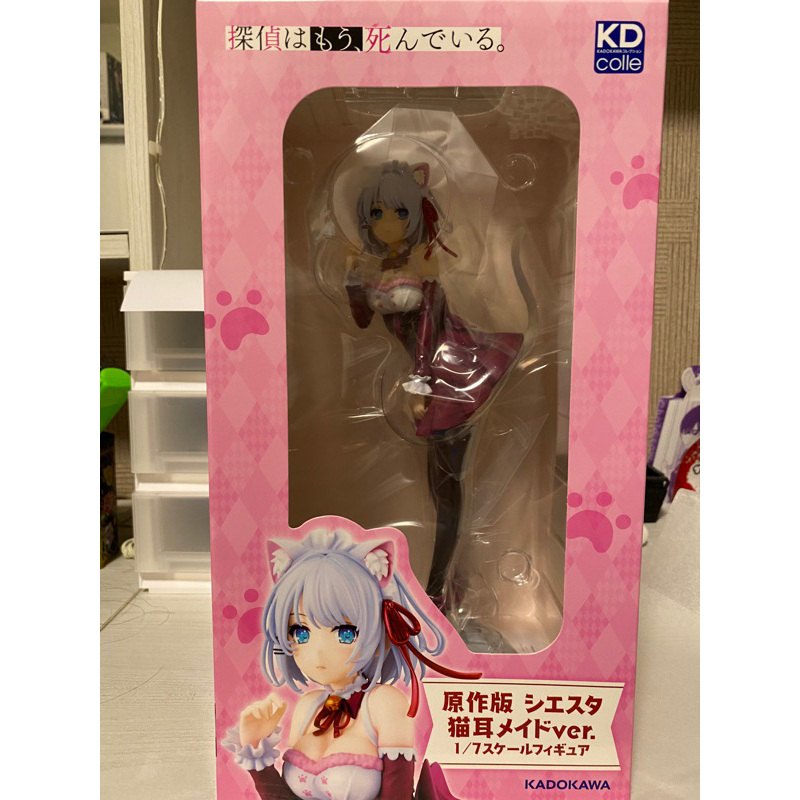 現貨 代理 角川 偵探已經 死了  原作版 希耶絲塔 貓耳女僕Ver 1/7
