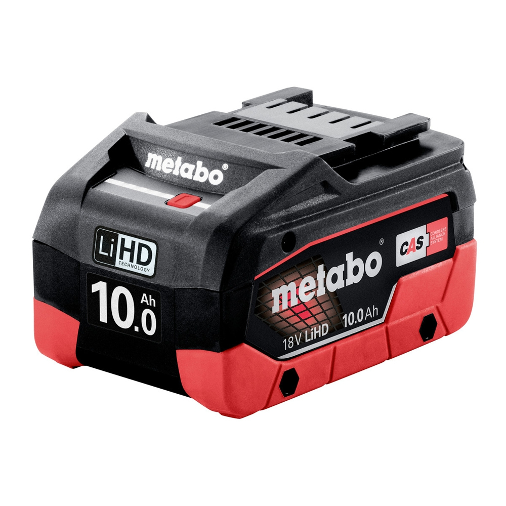 metabo 美達寶 18V高密度鋰電池10.0Ah LiHD 18V LIHD BATTERY PACKS