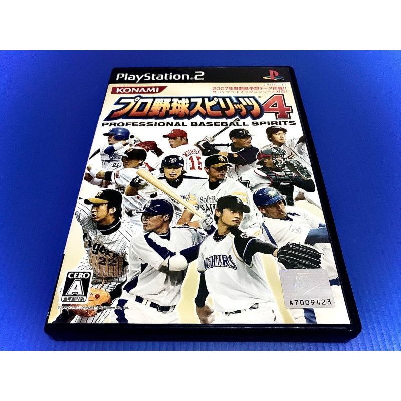 ❅鴕鳥電玩❅PS2 職棒 野球魂 4 棒球 野球 日版正品 懷舊遊戲 PS二代主機適用