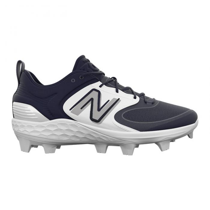 【一軍棒球專賣店】NEW BALANCE NB 棒壘膠釘鞋 深藍白 PL3000N6-2E (2880)