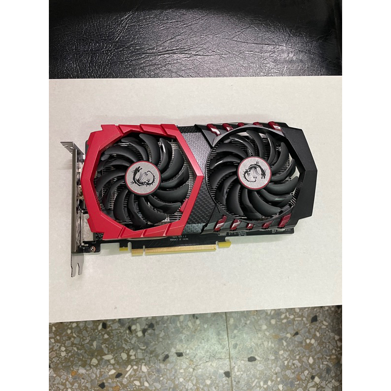 MSI GTX 1050 Ti GAMING X 4G 紅龍 (需要 6pin 供電)