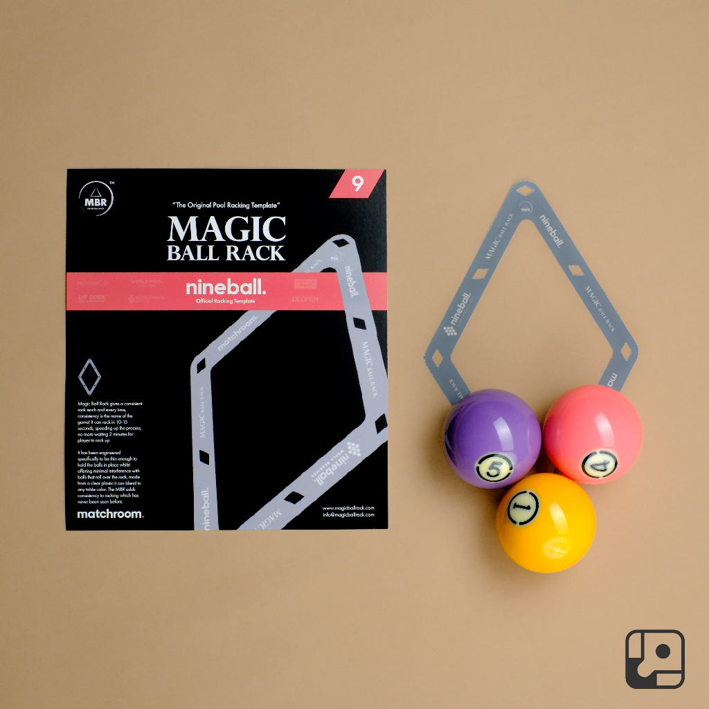 【TS撞球】Magic Ball Rack 限量 Matchroom 排球紙 比賽專用 精準 (2入/包)