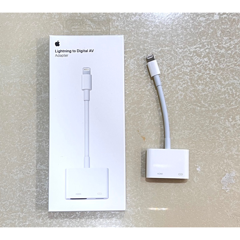 蘋果apple 原廠 lightning 轉 HDMI 轉接線，追劇神器，完美相容，iphone ipad 轉接電視TV