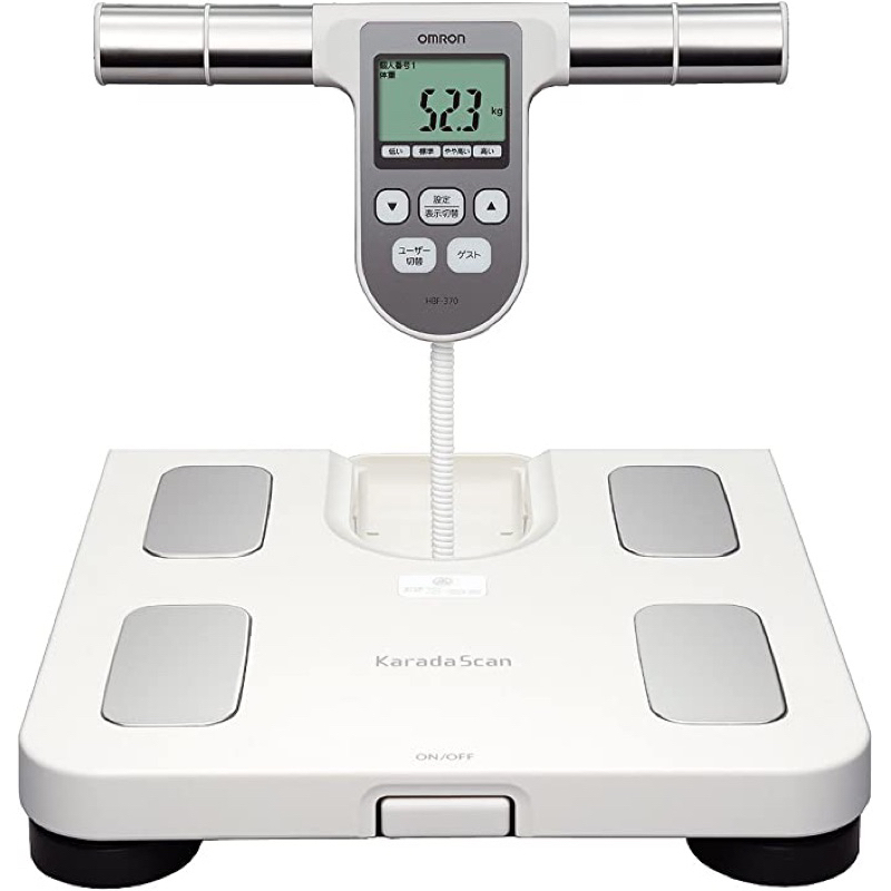 OMROM 歐姆龍 體重秤HBF-370 人體脂肪測量 電子身體脂肪率體脂計