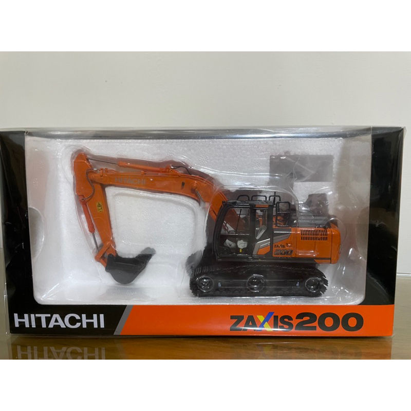 1/50 HITACHI日立 ZAXIS 200-7 200 ZX200 怪手 挖土機 模型 日規限定版1:50 日規