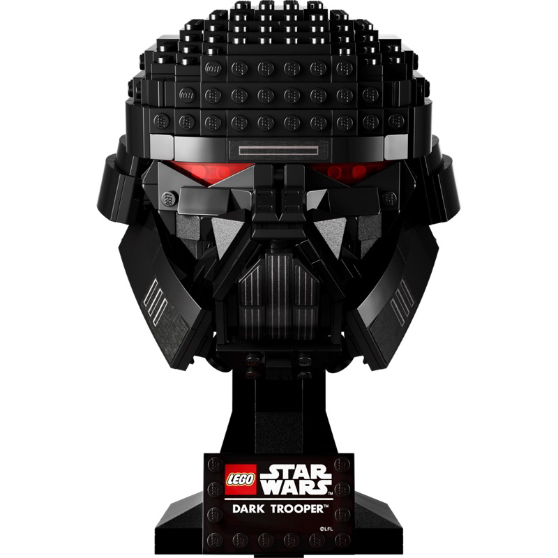 [大園拼哥］現貨 盒況一般 樂高 LEGO 星際大戰 75343 Dark Trooper Helmet 黑暗士兵