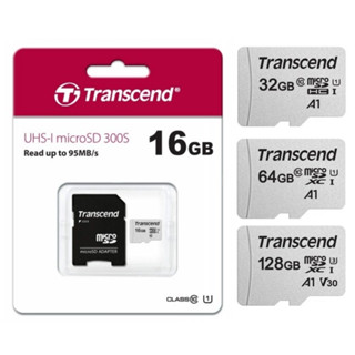 創見 16G 32G 64G 128G 記憶卡 microSD TF 16GB附轉卡 A1 C10 U1 U3 V30