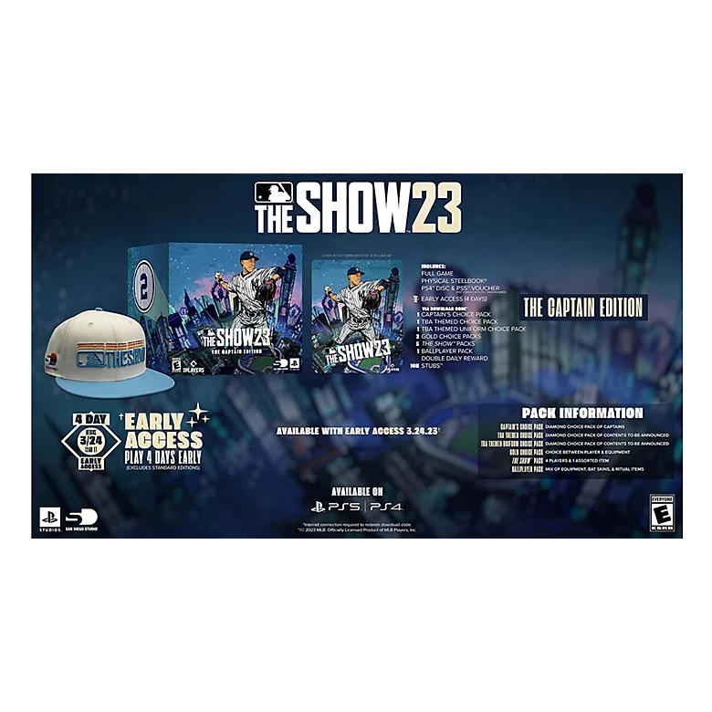 (海外代訂)PS5 美國職棒大聯盟 23 MLB The Show 23 Captain Edition
