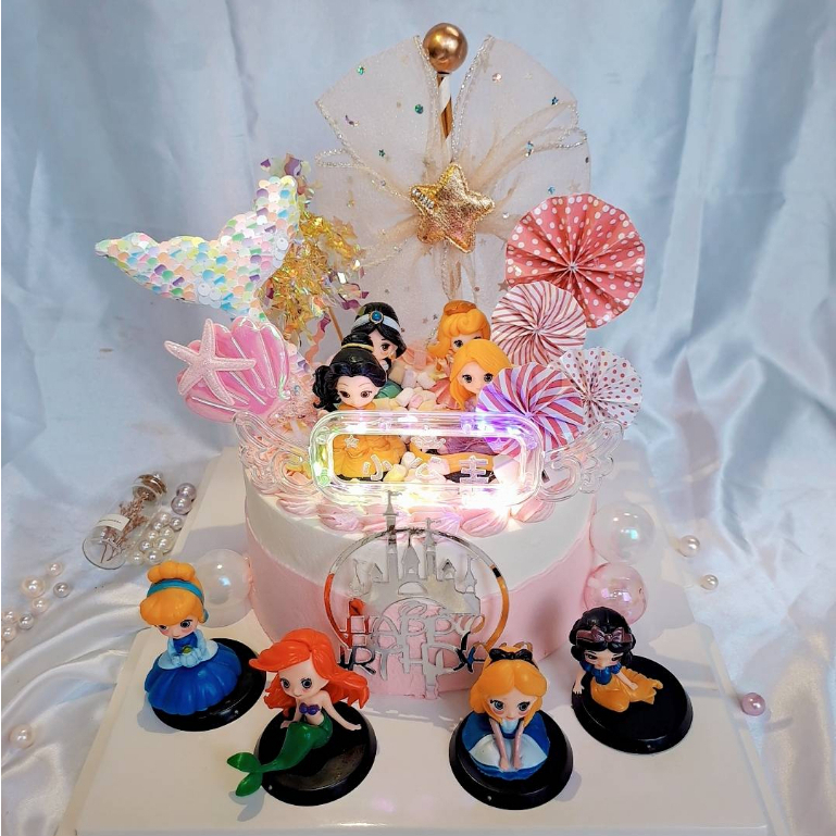 Tower Lucky塔吉｜迪士尼公主蛋糕 迪士尼家族蛋糕 生日蛋糕 造型蛋糕 公主蛋糕 幼稚園蛋糕 幼兒園生日