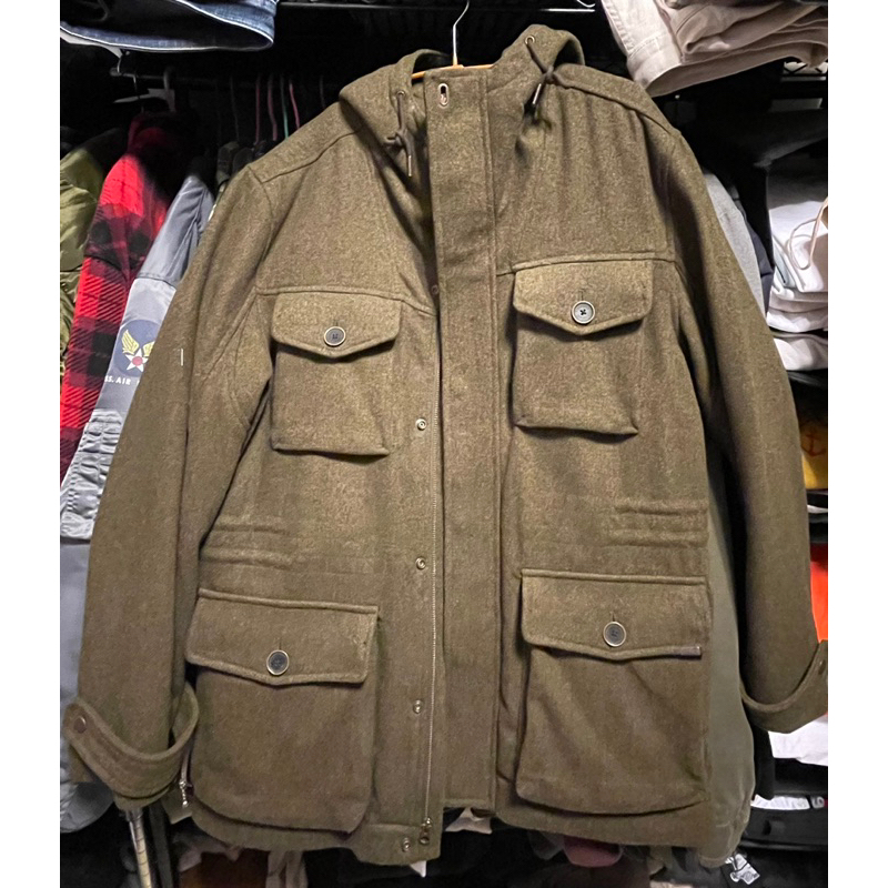 timberland m65 jacket 羊毛 工裝