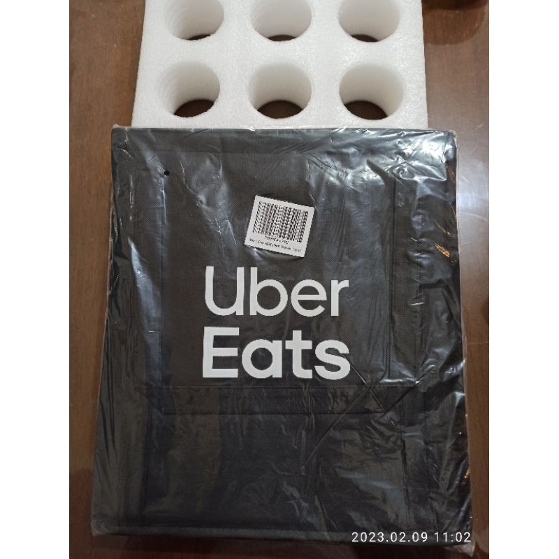 Ubereats 提袋 Uber eats 手提袋 保溫袋 小包 新手盃加購最新的送6孔杯架「 正品官方公司貨只剩一個」