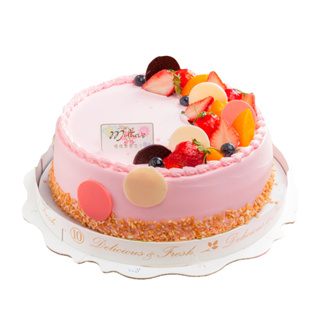 樂活e棧-母親節造型蛋糕-初戀圓舞曲蛋糕1顆(母親節 蛋糕 手作 水果)