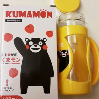 熊本熊隨身杯400ml/耐熱玻璃