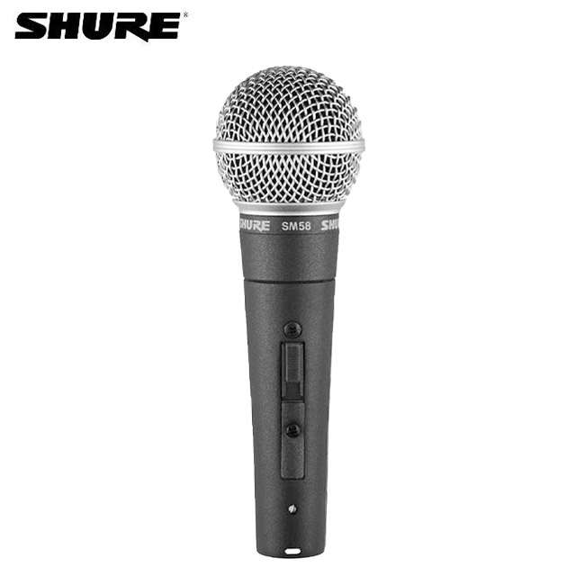 現貨【台灣公司貨含保固】Shure SM58s SM58系列 動圈式麥克風 有開關 歌唱 麥克風 附麥克風夾頭 SM57