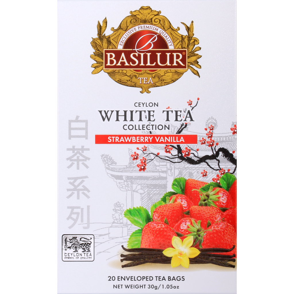 【BASILUR】 72168 草莓香草風味茶包(白茶)_1.5gx20包｜品牌旗艦店