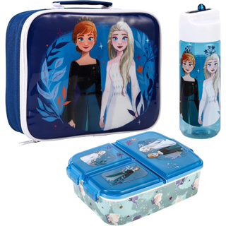 預購🚀空運🚀英國專櫃 冰雪奇緣 艾莎公主 安娜 elsa 兒童 餐具 餐袋 便當袋 水壺 便當盒 餐盒 水壺