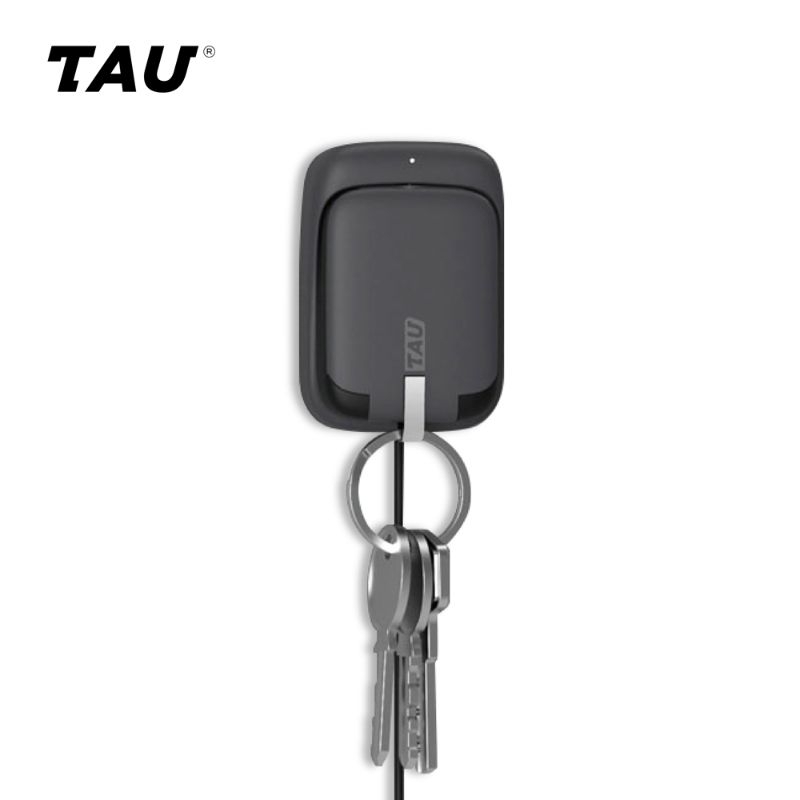 【 瑞士 TAU 】 三合一磁吸式鑰匙圈行動電源 - 急救型 (霧忍黑)