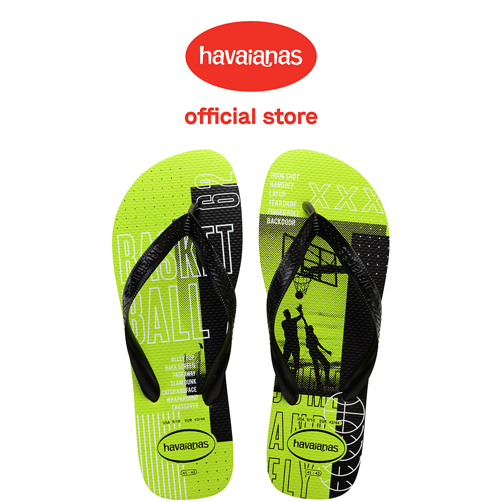 Havaianas哈瓦仕 拖鞋 夾腳拖 籃球 潮流運動 綠色 Top Athletic 4141348-1411M