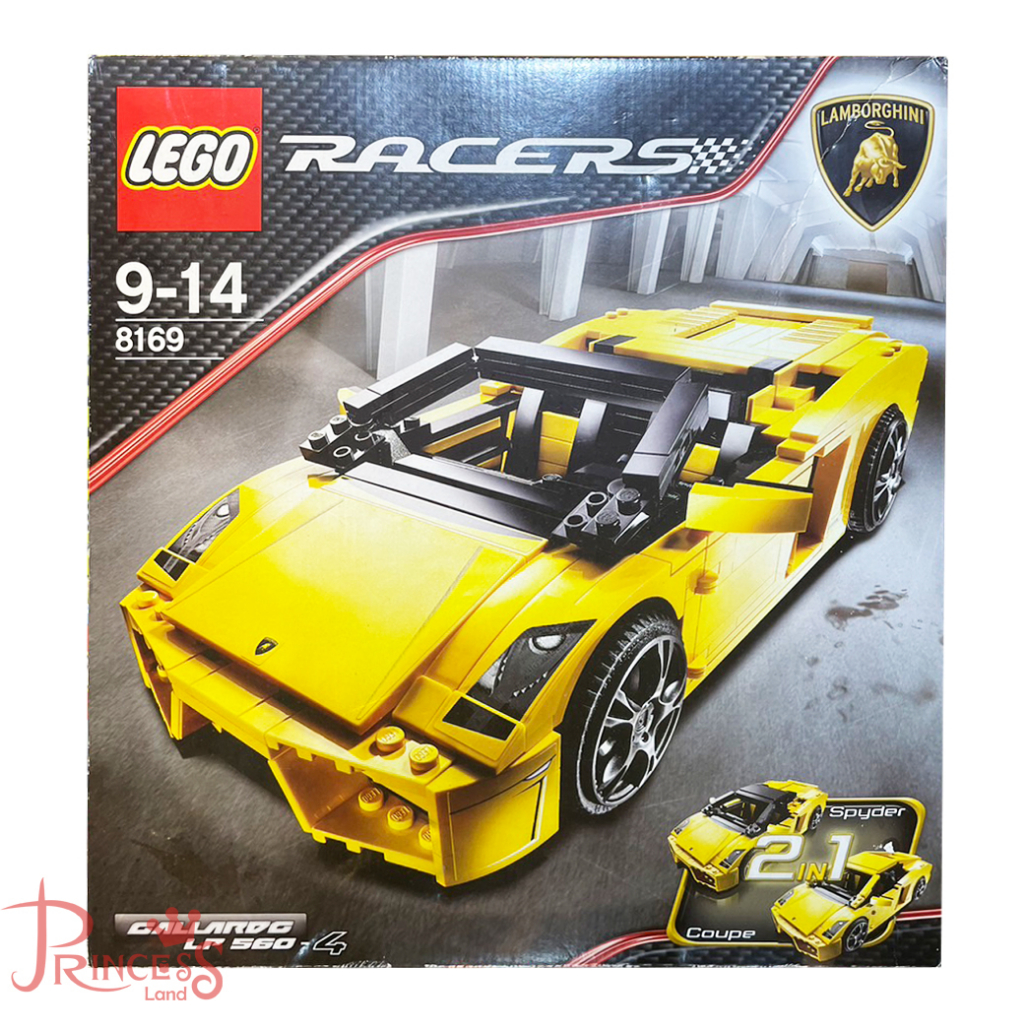 公主樂糕殿 LEGO 樂高 8169 絕版 跑車 藍寶堅尼 LP 560 - 4
