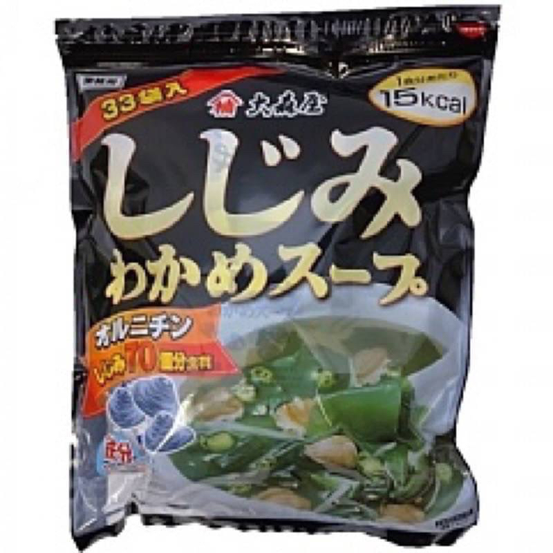 （預購）就是愛❤️🇯🇵日本好市多海帶芽蜆精蛤仔湯包分售