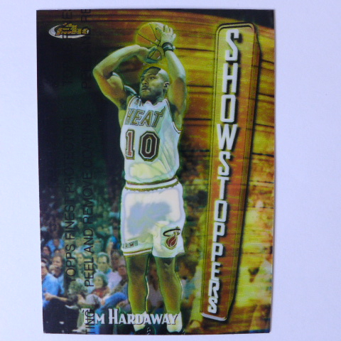 ~ Tim Hardaway ~NBA名人堂/提姆·哈德威 1998年Finest.金屬設計籃球卡