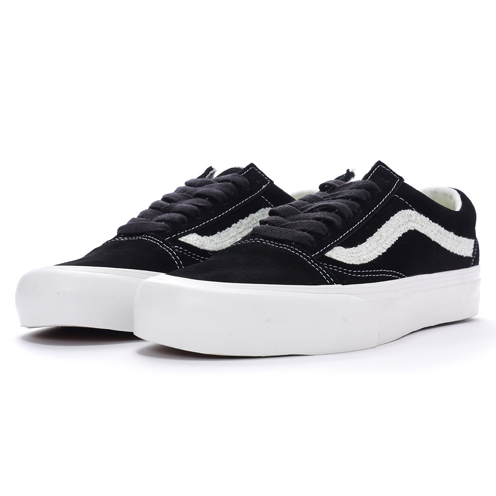 VANS Old Skool Vr3 男款 休閒鞋 板鞋 麂皮 輕量 軟墊 VN0005UBBLK