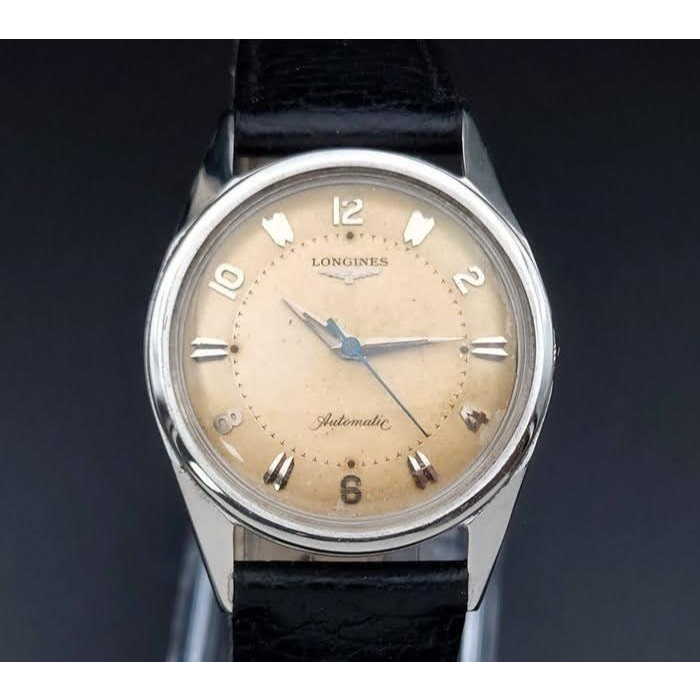 Longines 50年代 浪琴古董錶 機械錶 自動上鍊 經典啄木鳥機芯 CAL.19AS  已保養