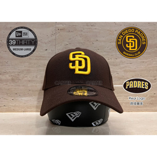 New Era x MLB San Diego Padres 39Thirty 美國職棒聖地牙哥教士隊色彈性伸縮全封帽