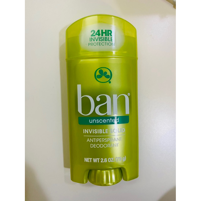 美國BAN 盼 旋轉式清新體香膏-無香味(綠) 73g