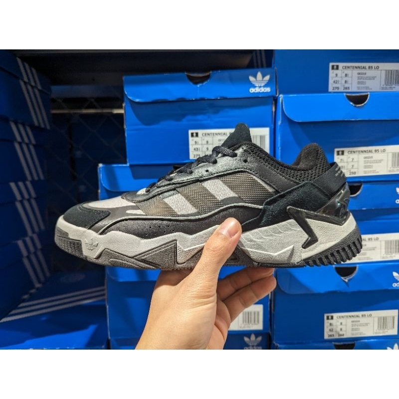 限時特價 南🔥2023 2月 adidas NITEBALL II 運動鞋 復古 潮流 黑灰色 GZ3625 愛迪達