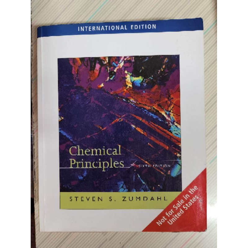 【普通化學】Chemical Principles Sixth Edition第六版 Steven S. Zumdahl