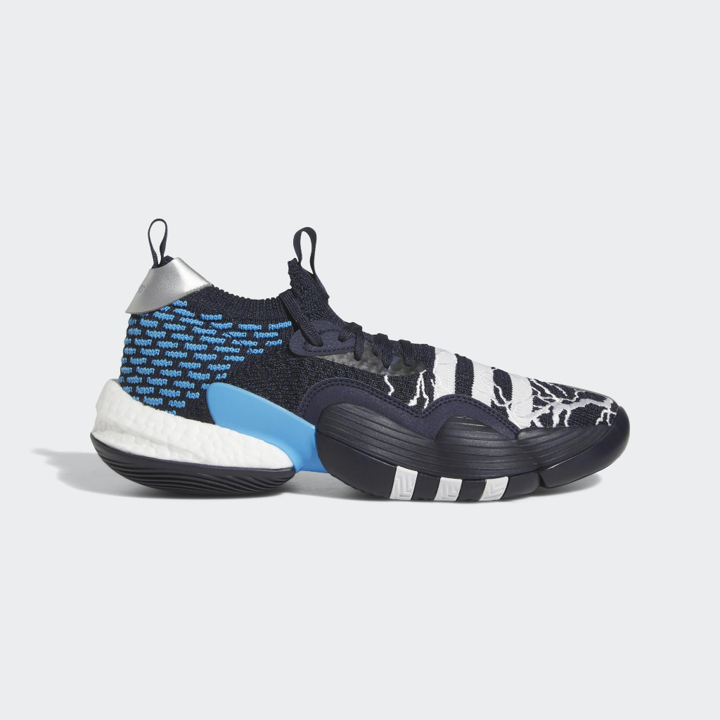 【RTG】ADIDAS TRAE YOUNG 2 黑藍 籃球鞋 針織 編織 閃電 包覆 襪套 低筒 男鞋 ID2210