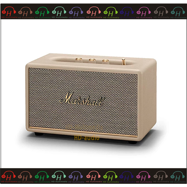 弘達影音多媒體 Marshall Acton III 無線 藍牙喇叭 第三代 藍牙5.2 /3.5 mm 奶油白