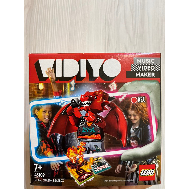 ❗️現貨❗️《超人強》樂高LEGO 43109 音樂系列 金屬龍 VIDIYO