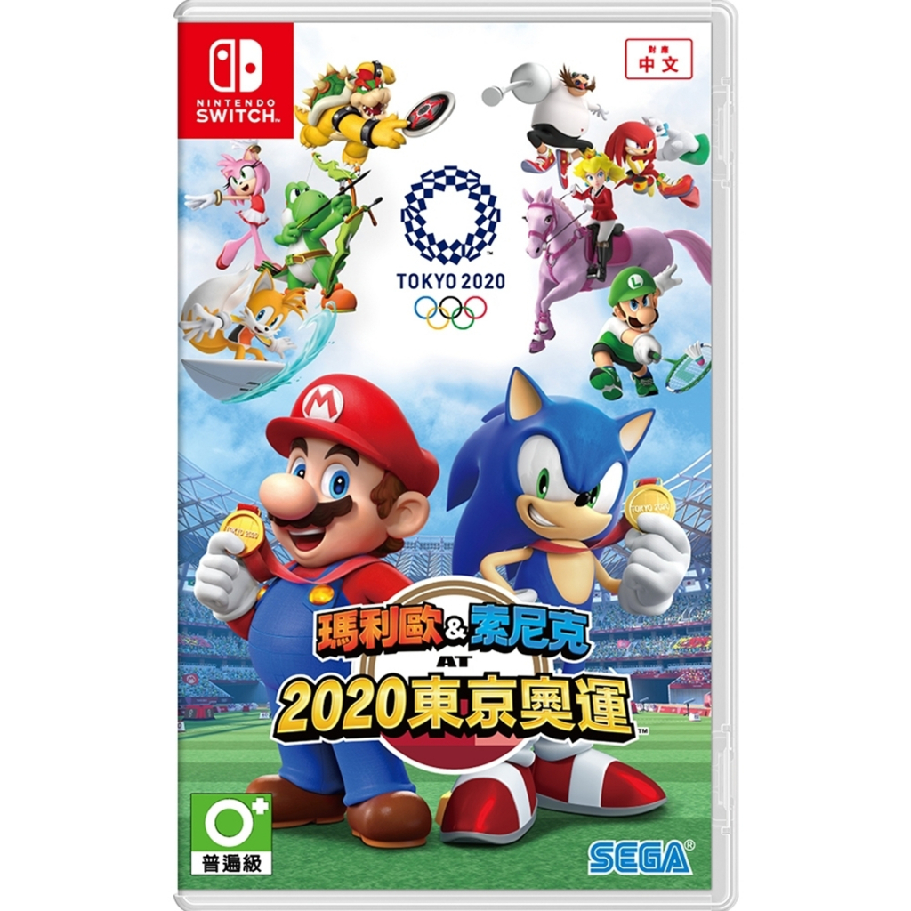 Nintendo Switch 瑪利歐&amp;索尼克(音速小子) AT東京奧運 中文版
