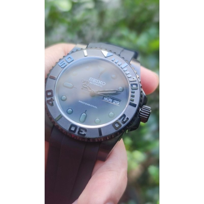 訂製手錶  黑武士 黑游艇 SEIKO MOD NH35  NH36 機芯