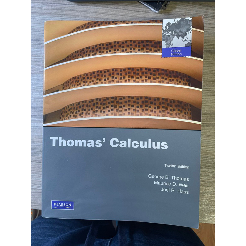Thomas' Calculus 12/e 大一微積分用書
