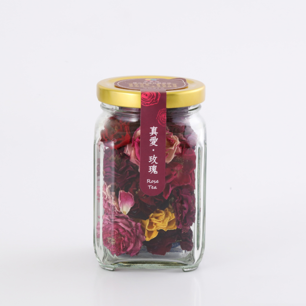 親好屋 台灣有機玫瑰花朵茶 整朵入玫瑰 12g 不只是花瓣 可食用 阿里山曙光玫瑰莊園 花茶 送禮 禮物 母親節 情人節