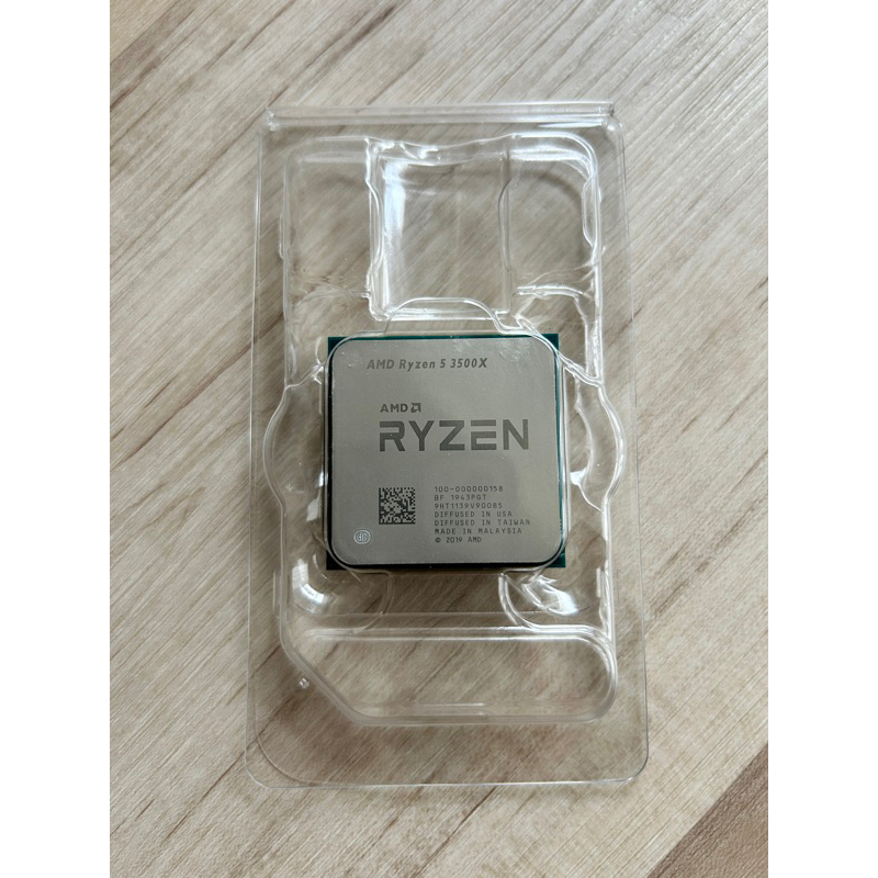 AMD R5 3500X 6核心  CPU 二手 公司貨 含盒含風扇
