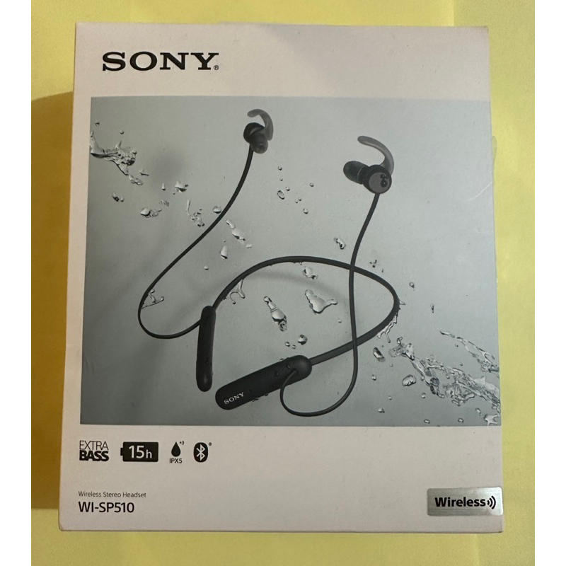 （現貨）SONY原廠WI-SP510 運動藍牙入耳式耳機 (黑色)