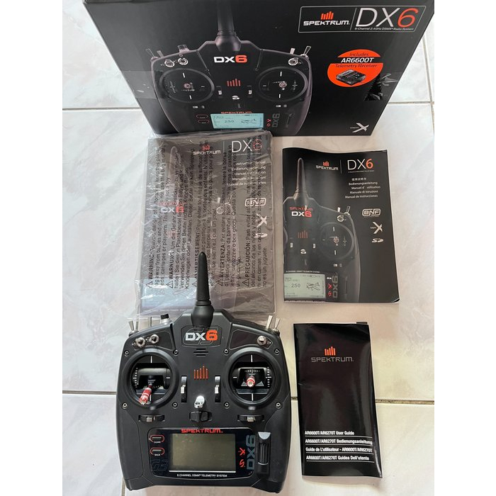 (大樹的家): SPEKTRUM DX6 G3版 DSM2/DSMX 2.4G遙控器大特價