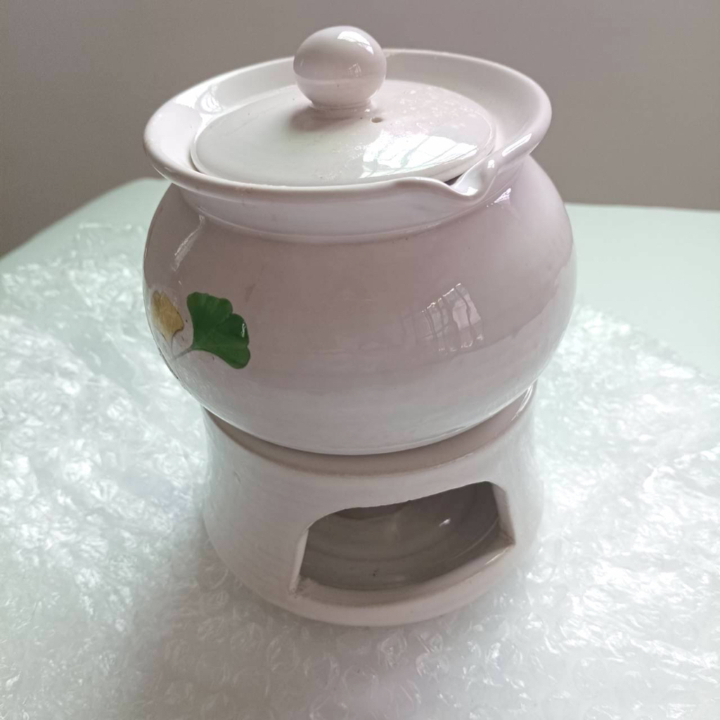 燭台 陶瓷 耐熱 茶壺 保溫 底座 套裝 加熱 泡茶