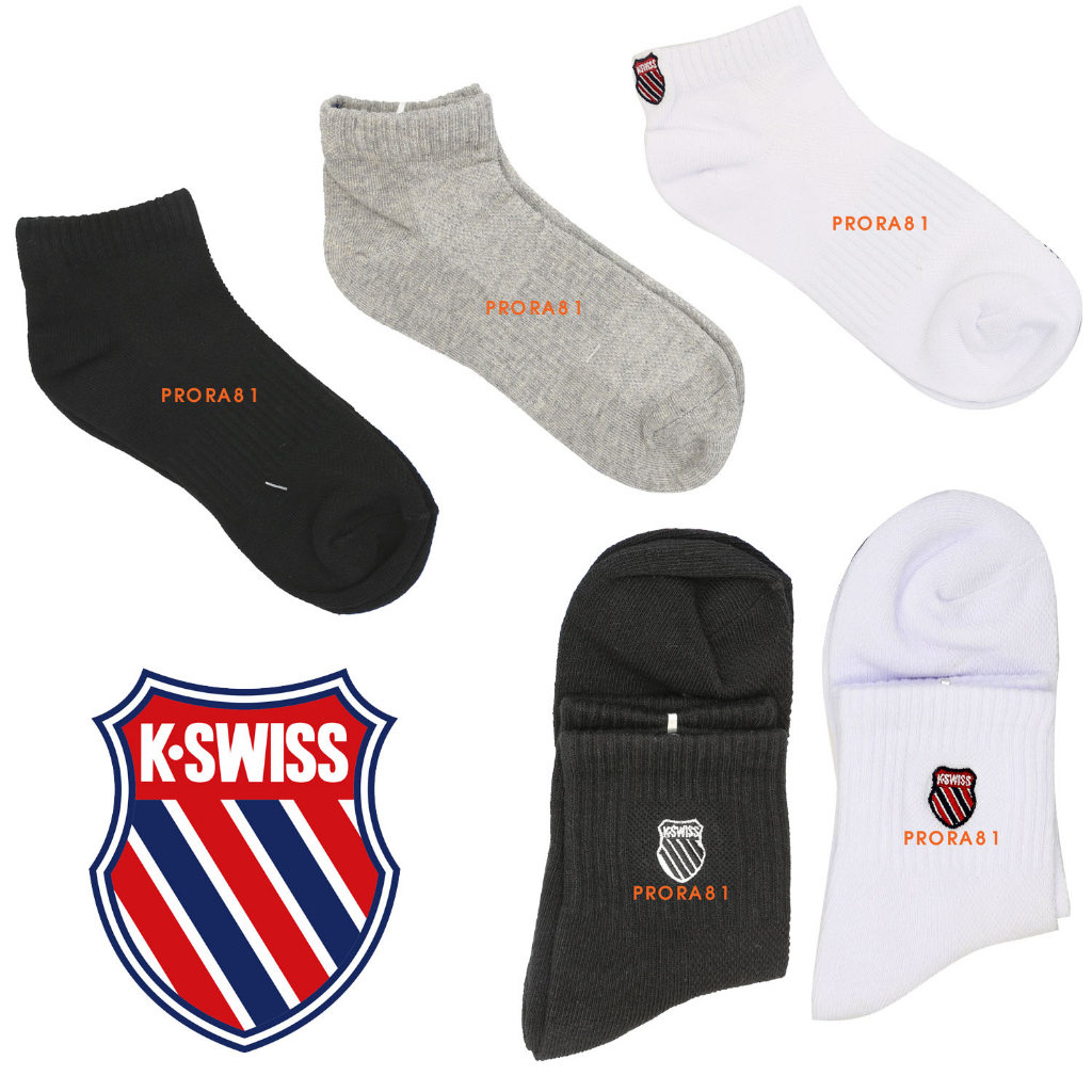 K-SWISS SX72 厚底踝襪、薄底踝襪、薄底短襪【八款式任搭配，單一雙99元，台灣製】